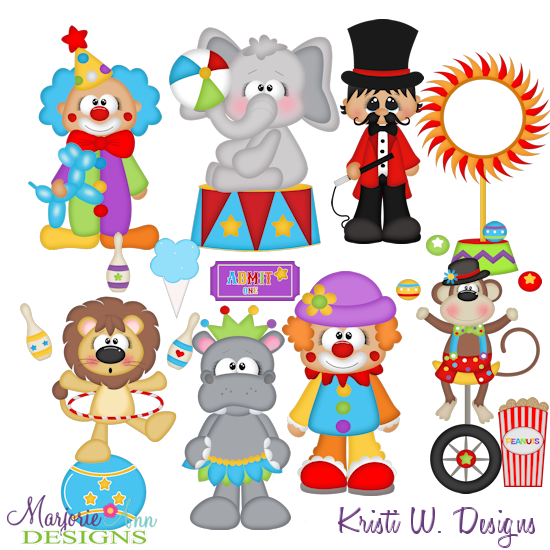 The Greatest Show On Earth SVG Cutting Files + Clipart - Click Image to Close